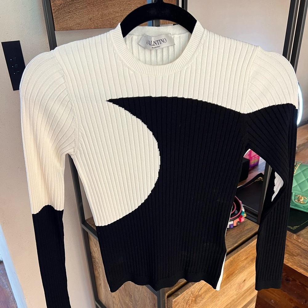 Valentino cropped sweater
